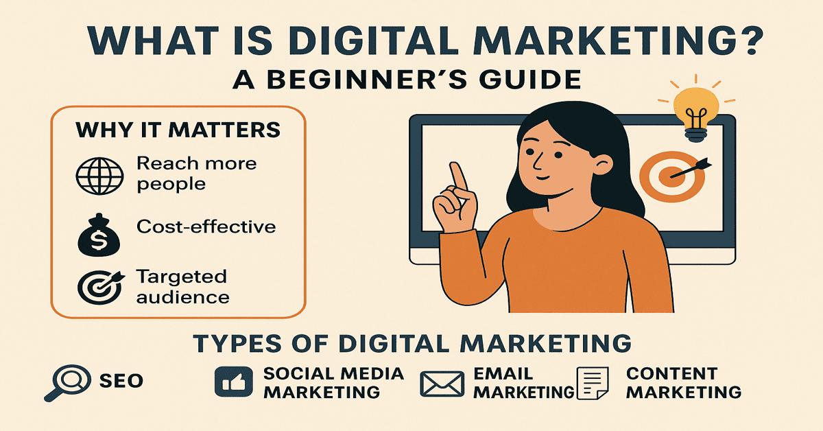 What Is Digital Marketing? A Beginner’s Guide for Everyone