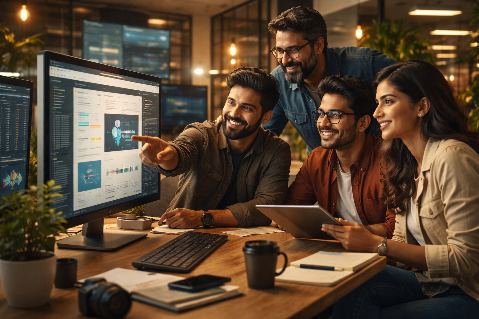 Best Website Development Company in Jaipur - Team Working