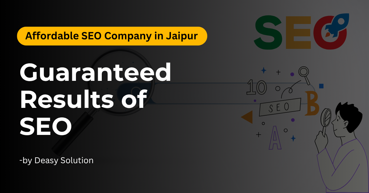 Affordable SEO Company in Jaipur