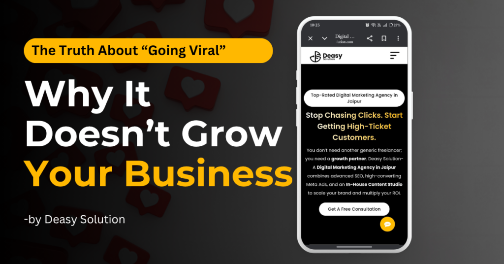 Why Going Viral Doesn’t Grow Your Business